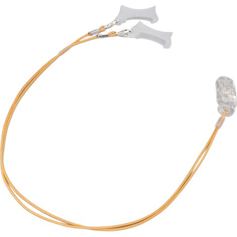 Support pour appareil auditif avec clip, portable, simple et élégant, cordon flexible pour amplificateur de son, idéal pour enfants et seniors. Appareil auditif binaural. (1/5)