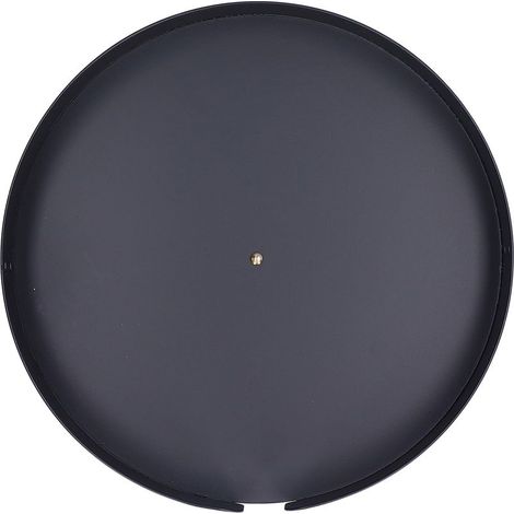 étagère rangement-Tournant Organiseur Cosmétique 360° Rotatif Compact Sécurisé Rack de Stockage en Acier Inoxydable (1/4)