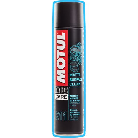 MOTUL E11 LIMPIADOR DE SUPERFICIES MATE 400ML - PARA LIMPIAR SUPERFICIES MATE