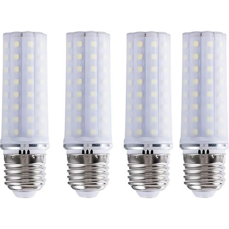 AQIUO Ampoules LED E27 Maïs 15W Ampoules Bougie LED Blanc Froid 6000K Ampoule Candélabre LED 15 Watts pour Éclairage Suspendu à la Maison, Équivalent 150W, Base de Prise Moyenne E27, Non Dimmable, Aba (1/5)