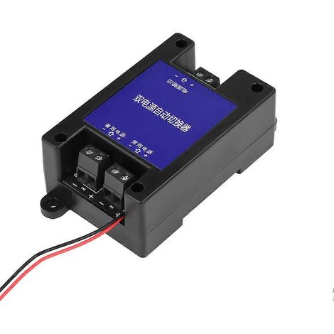 Commutateur automatique double alimentation CC-CC bidirectionnel sans coupure de courant, commutateur de transfert haute vitesse 5 V-60 V universel