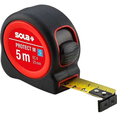 Mètre ruban magnétique PROTECT-M, 5 m, Classe 2, -CARTE (1/5)
