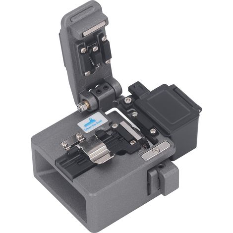 AUA-X5 Pince coupe-fibre optique grise basique, coupe-fibre optique, rétraction automatique, coupe-câble, universelle pour épissure à chaud et à froid (1/5)