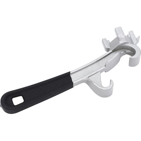 Outil d'ouverture de seau pour couvercle de bidon de peinture métallique de 5 gallons, clé multifonction pour fût en aluminium (1/5)