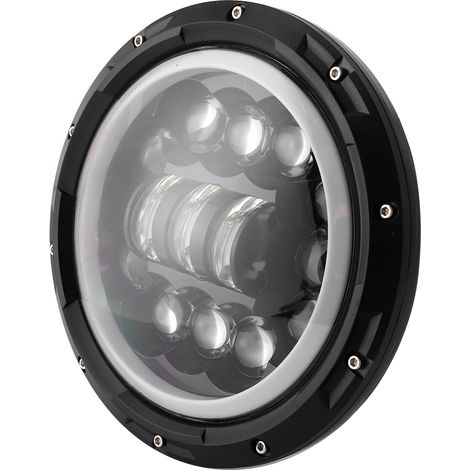 7-Zoll-LED-Arbeitsscheinwerfer, 90 W, IP67 wasserdicht, 6000 K, universell für Auto und Motorrad (1/5)