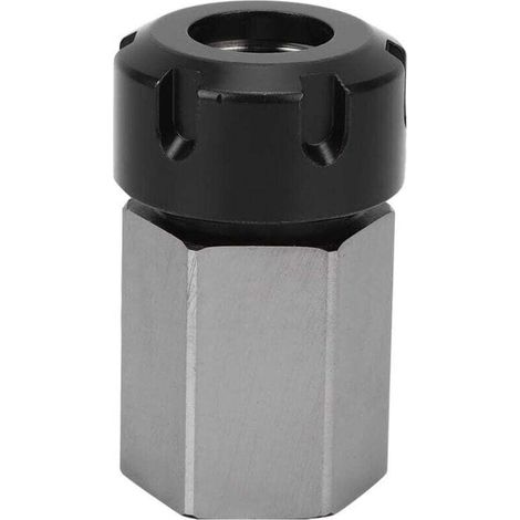 Support de Mandrin de Pince Hexagonale de Bloc de Pince Er25, Pince Hexagonale Er Haute Résistance en acier au Carbone argenté Pour Machine de Découpe de Gravure de Tour Cnc(Er25) (1/4)