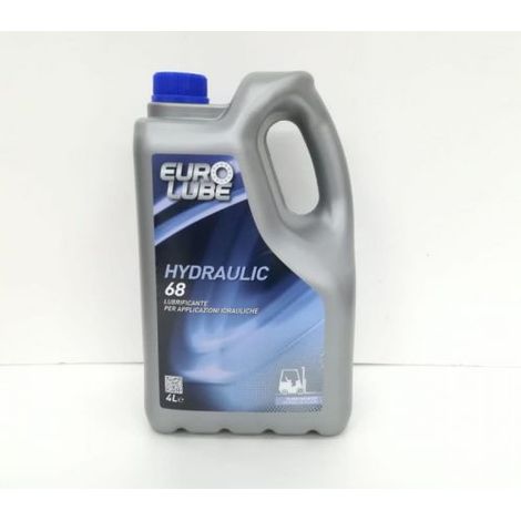 OLIO IDRAULICO LUBRIFICANTE IDRAULICO ANTI USURA EUROLUBE HYDRAULIC 68 4LT (34121)