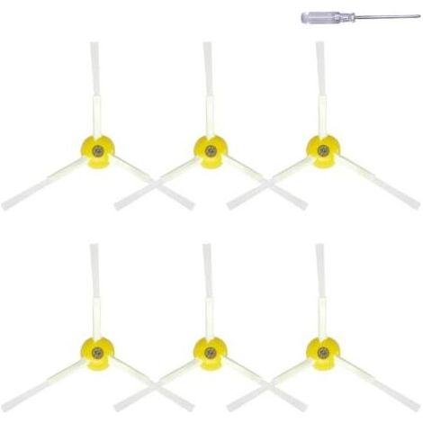 Pièces de rechange Rumba pour brosse latérale iRobot Roomba séries 600, 700, 800 et 900 (675, 692, 694, 677, 671, 614, 980, 960, 985, 981, 880, 860, 850, 861, 866, 870 et 890) - kit d'accessoires pour (1/5)