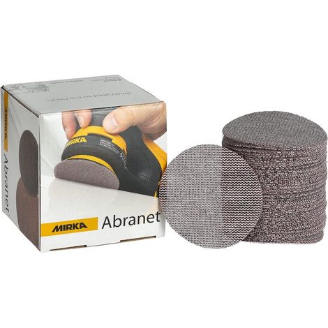 Disque abrasif auto-agrippant Ø 77 mm grain P180 50 pcs (1/5)
