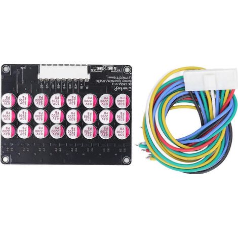 Aktiver Balancer 5A Gesamtgruppenbalancer 6 bis 8S Lithium-Batterie-Equalizer für LFP-LiPo-LTO-Batterien