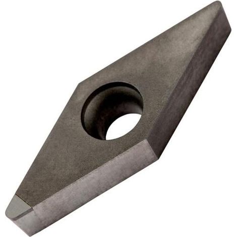 Drehwendeschneidplatte ISO VCMW 160408FN:PD1 Bohrungs-D. 4,4mm Farbe Dunkelgrau (1/2)