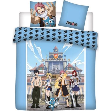 Parure de lit réversible Fairy Tail - 240 cm x 220 cm (1/2)