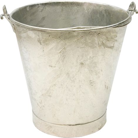 Seau polyvalent, aplati