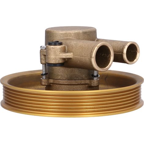 Seewasserpumpe aus Messing 21212799, Marine-Ersatzteil, kompatibel mit V8-, V6-, GXI-, 4,3-l-, 5,0-l- und 5,7-l-Motoren, robuste Bootsausrüstung (1/5)