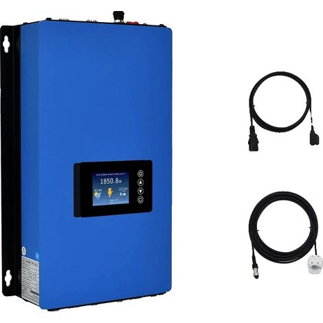 Inversor conectado a la red, rendimiento MPPT, limitación de potencia, diseño compacto, 2000 W, CC 45 V-90 V-a (1/2)