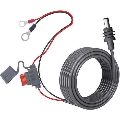 Câble d'alimentation directe pour batterie Starlink Mini, 5 m (16,4 pi), câble d'alimentation CC 18 AWG, entrée 12 V-48 V, pour camping-car, bateau et systèmes solaires autonomes. (1/5)