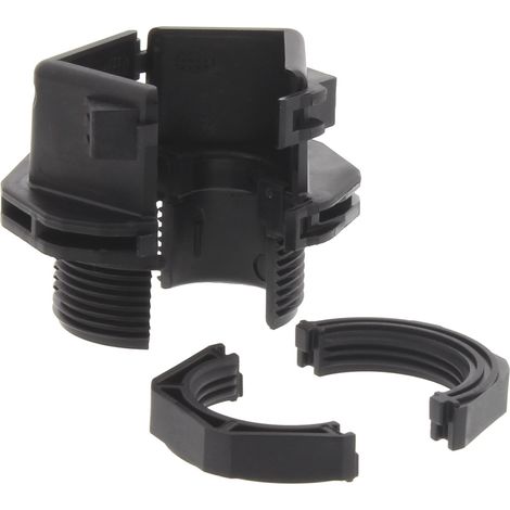 Kit de presse-étoupe RS PRO Noir M25 en Nylon 66 Sans halogène, Auto-extinguible IP66