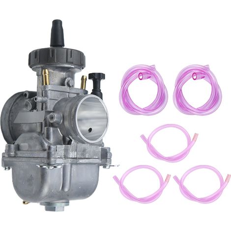 Carburateur PWK tuning 33‑42 mm – Diamètre de boisseau plat – Pour moto cross, ATV et scooter modifiés (1/3)
