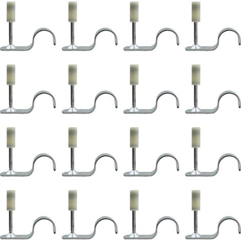 Juego de clavos para techo, 100 piezas, grapas para techo de hormigón, clavos profesionales de acero aleado resistentes al desgaste, miniclavadoras (clavo con grapa tubular) (1/5)