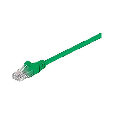 INTELLINET Patch cord in CCA Cat. 5 1 mt Verde UTP (1/2)