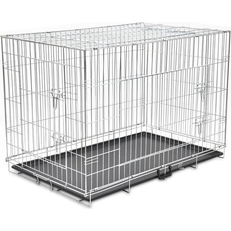 Faltbare Hundebox Metall XXL