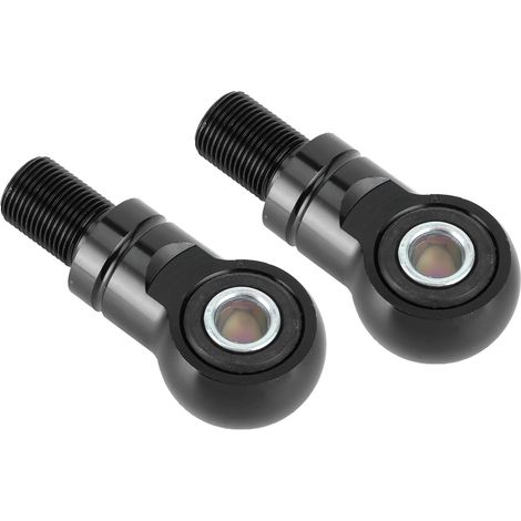 Paar 10mm Loch Luftstoßdämpfer Adapter Dämpferhöhenerhöhung für Motorrad ATVs Offroad (Typ A Schwarz 75mm/3in ) (1/5)