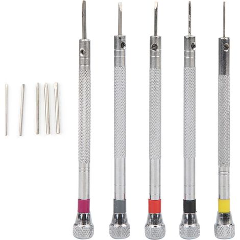Professionelles Uhrmacher-Schraubendreher-Set, Brillen-Reparatur-Schraubendreher-Set, Brillen-Reparaturkit für Brillen, Uhrmacher, Schmuck, Computer (1/5)