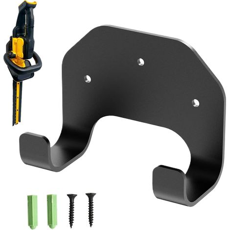 Râtelier à Coupe-bordure String Support d'équipement et organisateur Support mural taille-haie Pour Garage Atelier Abri De Jardin Grange Sous-Sol Pelouse (1/5)