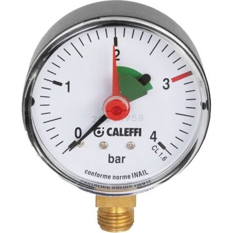 Manomètre sanitaire radial 1/4" 0-10 bar pour réducteur R-CROSS - THERMADOR F0002665