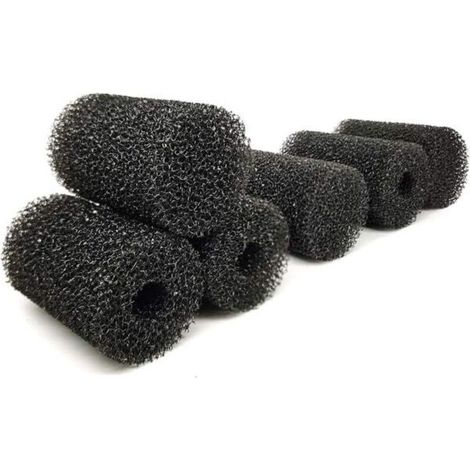 Set of 6 filter sponges for aquariums, ponds, and replacement sponges for filter pumps. - AquaForge (1/5)