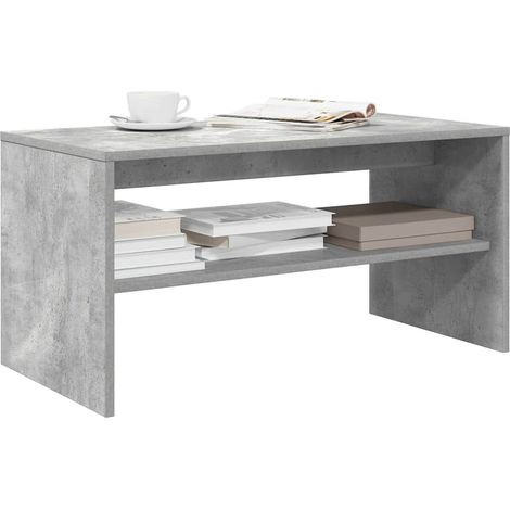 TV-Schrank Betongrau 80x40x40 cm Holzwerkstoff