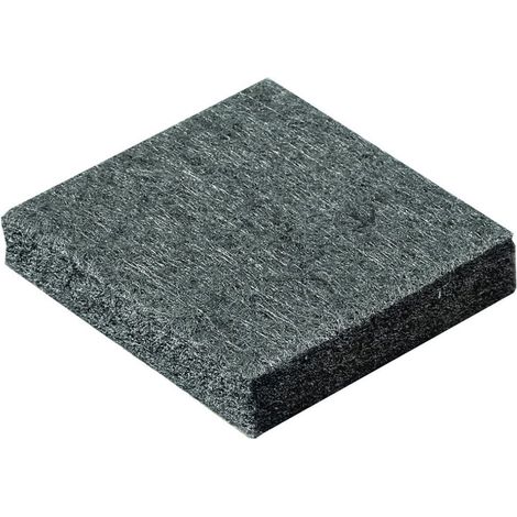 Hettich Filzgleiter braun 25 x 25 x 4.5 mm - 18 Stück Filzgleiter