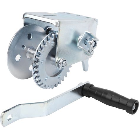 Treuil manuel à cabestan métallique 600LBS avec support pour bateau et yacht (1/5)