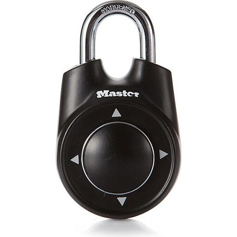 Cadenas intelligent à combinaison directionnelle, cadenas pour valise, cadenas vintage pour boîte aux lettres, cadenas pour salle de sport, cadenas intelligent (noir) (1/5)