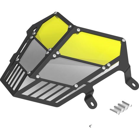 Scheinwerfer-Schutzabdeckung, langlebiges Material, verbesserte Sichtbarkeit, Wie abgebildet (1/2)