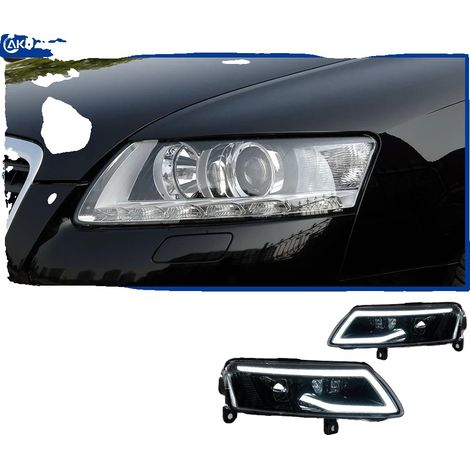Ensemble de phares, compatible avec Audi A6, technologie de signal dynamique, compatible avec Audi A6, Xénon Original (1/2)