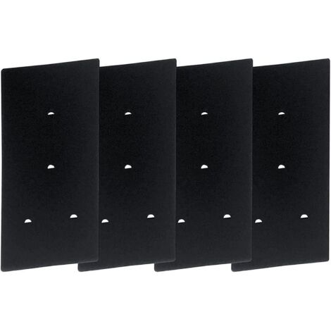 Pack de 4 filtres pour sèche-linge Bauknecht Privileg Whirlpool HX 481010716911 - sèche-linge pompe à chaleur - 230 x 115 x 14 mm - filtre éponge - sèche-linge à condensation (1/5)