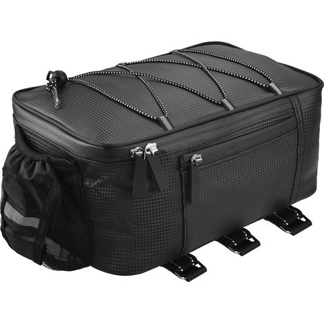 Sac de coffre de vélo avec housse de pluie imperméable, support arrière de vélo (1/5)