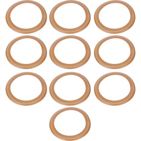 10 pièces Joints de Piston en Caoutchouc pour Compresseur d'Air Silencieux 1500W sans Huile (1/5)