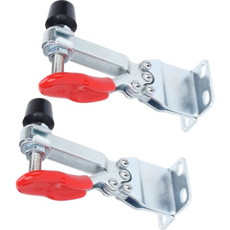 Set mit 2 Schnellspannhebelklemmen, horizontale Klemmung, Handwerkzeug für Heimdekoration (1/5)