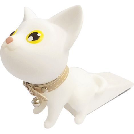 Door Stopper - Animal Shape Wedge - For Indoor Outdoor Use - Anti Slip Base - Hardwood Floor Friendly - 1 Piece (1/5)