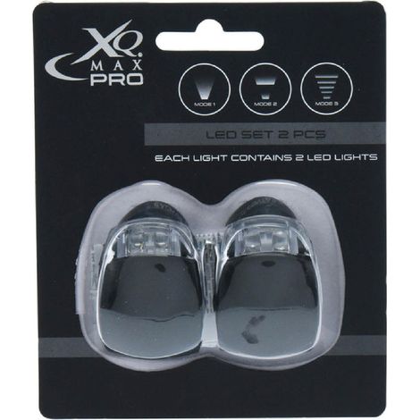 LUCE LED PER BICICLETTA set 2 pezzi