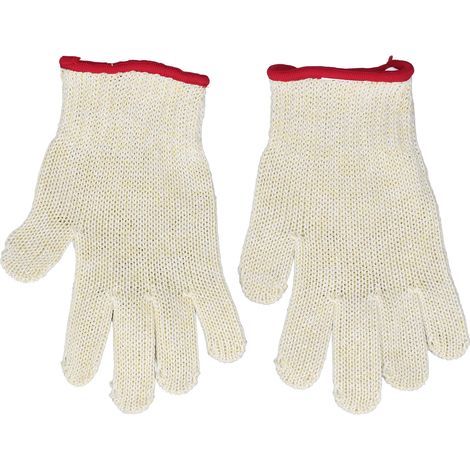 A8 Schnittfeste Handschuhe aus HPPE-Faser, lebensmittelecht, Küchenhandschutz, sichere Schnittschutzhandschuhe, Größe M (1/5)