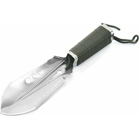 Pelle Multifonction - Lame Renforcée En Acier Inoxydable - Pour Camping Randonnée Jardinage Survie - 180 G (1/5)