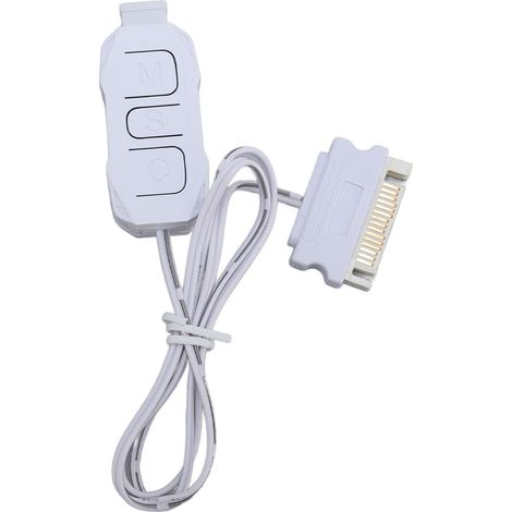 Kit de contrôleur de ventilateur PC ARGB à 21 touches, alimentation Serial ATA, pour bande LED arc-en-ciel 5 V 3 broches. (1/5)