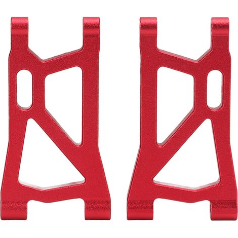 Kit de bras oscillant avant RC en aluminium pour REMO 1/16 SMAX 1621 1625 1631 1635 1651 1655 A2505 (Rouge) (1/5)