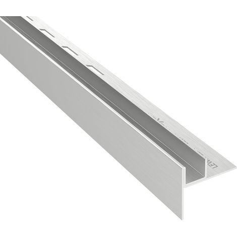 Mexen Line-B listón de caída para vidrio 180 cm izquierda, inox - 181004180L (1/5)
