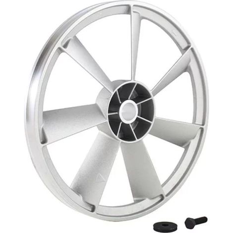 Poulie compresseur d'air 280 mm – Pour compresseurs Abac B2800 – Poids 1 kg – Diamètre 280 mm – Conçue pour usage professionnel