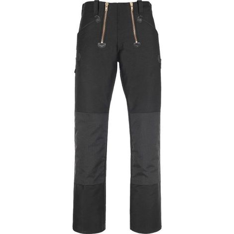 Pantalon KLAUS - Double zip - Taille 58,noir