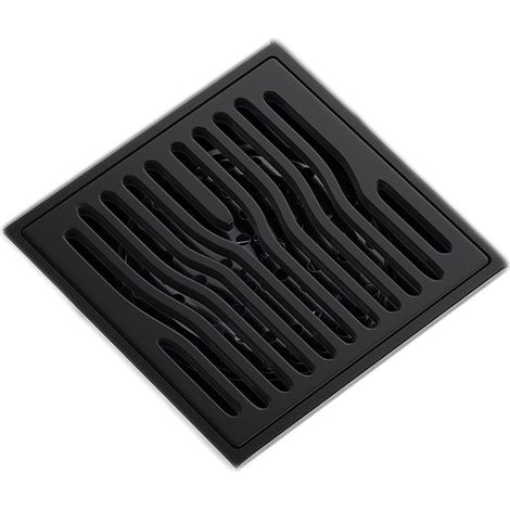 Bonde de sol carrée linéaire avec filtre, en laiton, pour douche (1/5)